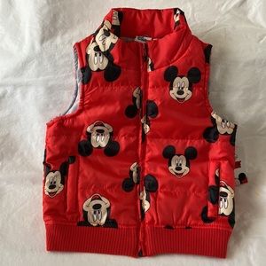 Mickey Mouse Vest Size XL (4T-5T) Never Worn